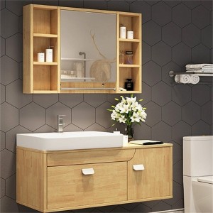 Simple High Quality Wooden Bathroom Cabinet